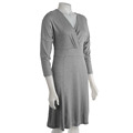 AK Anne Klein Women's 3/4-sleeve Crossover Dress