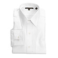 Tommy Hilfiger Men's White Royal Oxford Dress Shirt