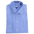 Tommy Hilfiger Men's Blue Plaid Dress Shirt