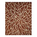 Hand-tufted Wool Brown Glass Rug (5' x 8')