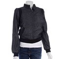 Soundgirl Trina Black Cotton Denim Jacket