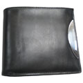 Zero Halliburton Men's Hipster Wallet with Window