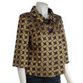 MICHAEL Michael Kors Women's Jacquard Swing Jacket