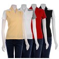 Verdina Women's Shawl Collar Polo Shirt
