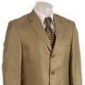 Andrew Fezza Men's Tan Houndstooth Sportcoat