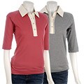 Verdina Women's Parmasoft Lace Placket Golf Polo