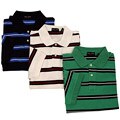 George & Martha Men's Cansas Pique Polo Shirt