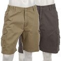 George & Martha Men's Columbia Twill Cargo Shorts