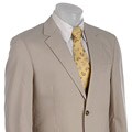 Alexander Julian Men's Oyster Poplin 2-button Suit