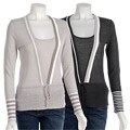 Dolce Cabo Duet Sweater with Stripes