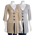 Dolce Cabo Women's Gold Metallic Sweater