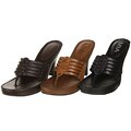 MIA Nella Women's Leather Slide High Heel Shoes