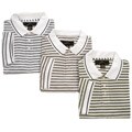 Andrew Fezza Men's Short-sleeve Striped Polo Shirt