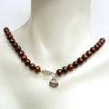 Chocolate Freshwater Pearl 'Mother' Necklace