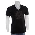 Pathway Men's Black Spade Short-sleeve V-neck Tee