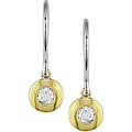 14k Gold 1/4ct TDW Diamond Drop Earrings (H-I-J, I1-2)