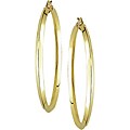 14k Yellow Gold Hoop Earrings