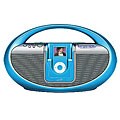 iLive iB3 Blue Portable iPod Docking Music System