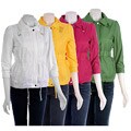 Ashley Rain Coat with Elastic Shirring