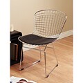 Black Wire Grid Chair