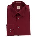 Joe by Joseph Abboud Men's Burgundy/ Port Dress Shirt