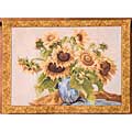 Vincent Van Gogh 'Sunflowers' Wall Tapestry