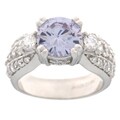 Charles Winston Lilac Cubic Zirconia Ring