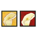 Laura Gunn 'Calla Lilies' 2-piece Art Set