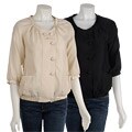 Sugar Lips Women's 3/4-sleeve 5-button Jacket