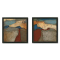 DeRosier 'Mountainous' 2-piece Framed Art Set
