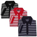 RG512 USA Men's Short-sleeve Striped Polo