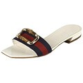 Gucci Multi-signature Web and Bamboo Sandals