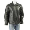 London Fog Men's Opera Newsboy Leather Jacket