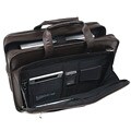McKlein P Series Avenue Leather Double Compartment Briefcase