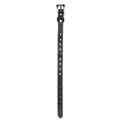 Small Leather Black Dog Collar
