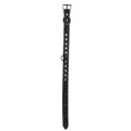 Medium Leather Black Dog Collar