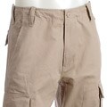 M. Gordon Men's Stone Drawstring Cargo Pants
