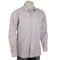 Martin Gordon Men's Windowpane Button-up Shirt
