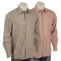 Martin Gordon Men's Check Grid Button-up Shirt