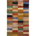 Hand-tufted Rodeo Drive Patchwork Wool Rug (3' x 5')
