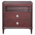 Mondrian 2-drawer Java Nightstand