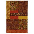 Hand-tufted Cosmopolitan Blocks Wool Rug (4' x 6')