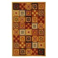 Hand-tufted Cosmopolitan Paisley Wool Rug (4' x 6')