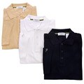 Claiborne Men's Cotton Knit Pique Polo Shirt