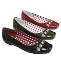 Adi Misbehave Collection Patent Studded Flats