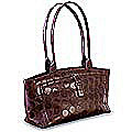 Handmade 'Impression' Leather Handbag (Peru)