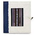 World of Navy Blue Natural Fiber Photo Album (Thailand)