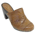Vince Camuto Designer Patchwork Clogs