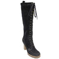 Michael Kors Aquarius Suede Leather Boots