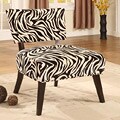 Zebra Print Occasional Chair